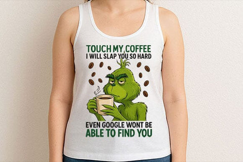 Funny Coffee Warning PNG Don’t Touch My Coffee SVG BillahCrafts 