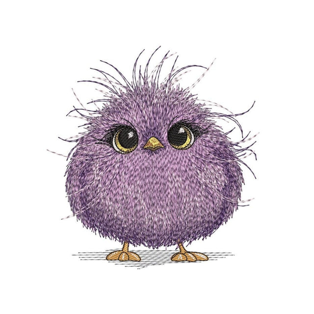 Funny Crazy Chicken Embroidery Design, Cute Chicken Machine Embroidery File, 3 sizes, Instant Download Embroidery/Applique DESIGNS Nino Nadaraia 