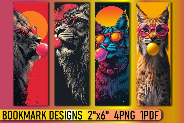 Funny Critters with Bubble Gum Sublimation afrosvg 