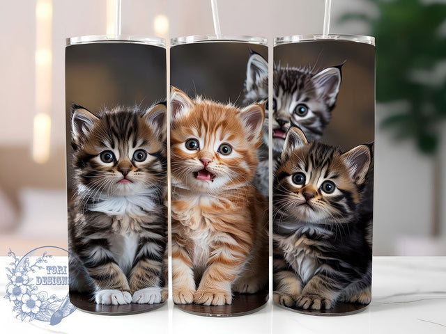 Funny Cute Cat Lover Kitty Tumbler, Pet Lover Cup Design, Cute Kitty Wrap, Cat Mom Drinkware, Humorous Cat Gift, Feline Sublimation Wrap, Animal Lover Tumbler Sublimation ToriDesigns 