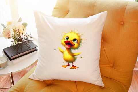 Funny Cute Duck Clipart Bird Clipart Png Sublimation designartist 