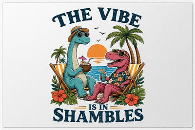 Funny Dinosaur Beach Vacation PNG | Tropical Summer Sublimation Design SVG BillahCrafts 