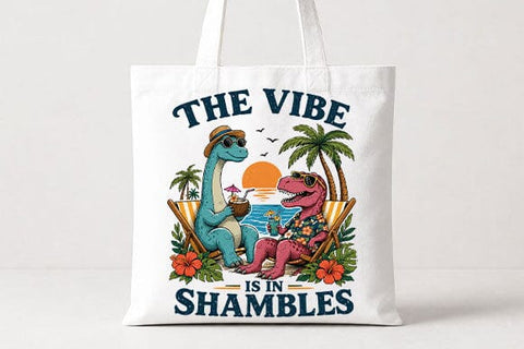 Funny Dinosaur Beach Vacation PNG | Tropical Summer Sublimation Design SVG BillahCrafts 