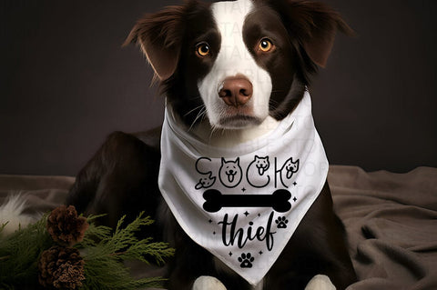 Funny Dog Bandana SVG Bundle SVG Crafty Ideas 