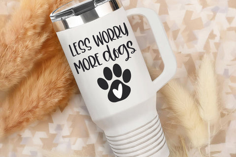 Funny Dog & Cat SVG Bundle, Dog Mom SVG Files for Cricut, Crazy Cat Lady Design, Paw Print PNG for Sublimation, Dog and Cat Lovers Gift SVG Designing Digitals 