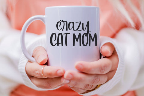 Funny Dog & Cat SVG Bundle, Dog Mom SVG Files for Cricut, Crazy Cat Lady Design, Paw Print PNG for Sublimation, Dog and Cat Lovers Gift SVG Designing Digitals 