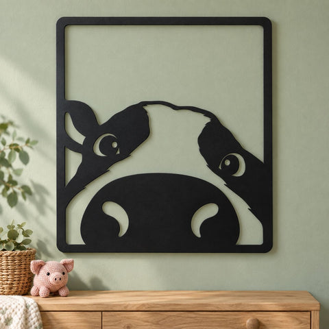 Funny Dog Face Laser SVG | Peekaboo Dog DXF | Dog Metal Art | CNC Plasma Cut File | Dog Wall Decor | Pet Lover Svg SVG HappyDesignStudio 