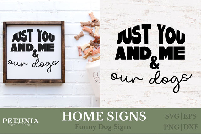 Funny Dog Home Sign SVG | Welcome Home Dog Sign SVG SVG Petunia Digital Design 