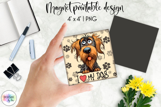 Funny Dog Lover Coaster Sublimation, Funny Dog Quotes Print Sublimation Designs by Ira 