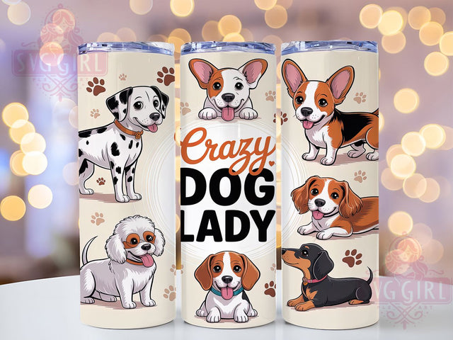 Funny Dog Mom Pet Tumbler Wrap, Funny Dog Quote, Pet Lover Gift, Dog Lady Design, Sublimation Template, 20oz Tumbler Wrap, Dog Owner Gift Sublimation SvggirlplusArt 