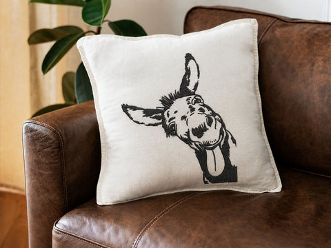 Funny Donkey Embroidery Design File, Peeking Donkey Machine Embroidery, Cute Farm Animal Embroidery File Embroidery/Applique DESIGNS DesignDestine 