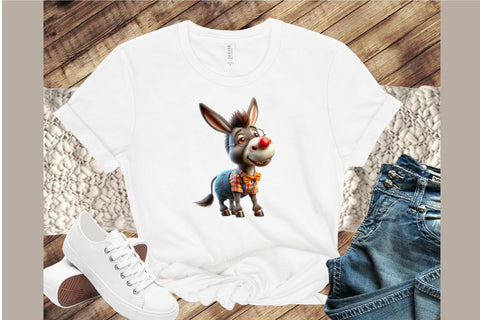 Funny Donkey Sublimation Clipart Sublimation designartist 