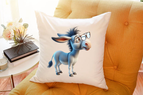 Funny Donkey Sublimation Clipart Sublimation designartist 
