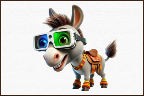 Funny Donkey Sublimation Clipart Sublimation designartist 