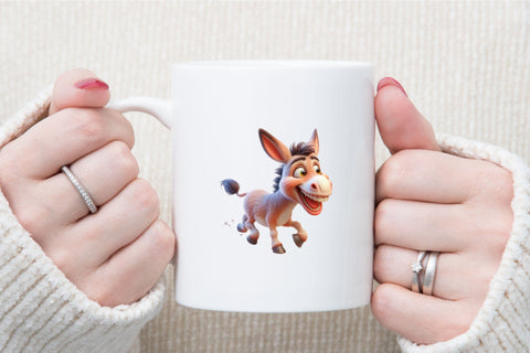 Funny Donkey Sublimation Clipart Sublimation designartist 