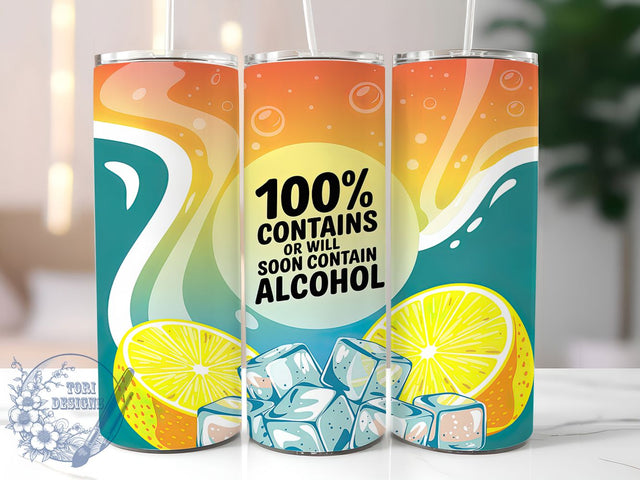 Funny Drinking Alcohol Tumbler, Drinking Humor Wrap, Party Sublimation Design, Quirky Beverage Cup, 20Oz Skinny Tumbler Wrap, Witty Alcohol Mug, Bar Humor Design Sublimation ToriDesigns 