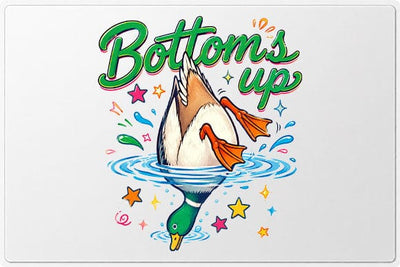 Funny Duck Bottoms Up PNG | Duck Sublimation Design SVG BillahCrafts 