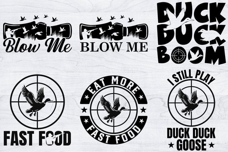 Funny Duck Hunting Shirt Bundle, Hunting Season SVG SVG Creativeart88 
