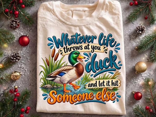 Funny Duck Sarcastic PNG Design SVG artprintfile 