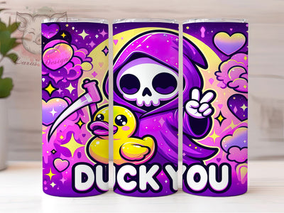 Funny Duck You Sarcastic Tumbler, Autocorrect Humor Wrap, Sarcastic Tumbler Design, Duck You Tumbler Wrap, Sublimation Skinny Tumbler, Adult Humor Tumbler, 20oz Funny Tumbler Design Sublimation Lara' s Designs 