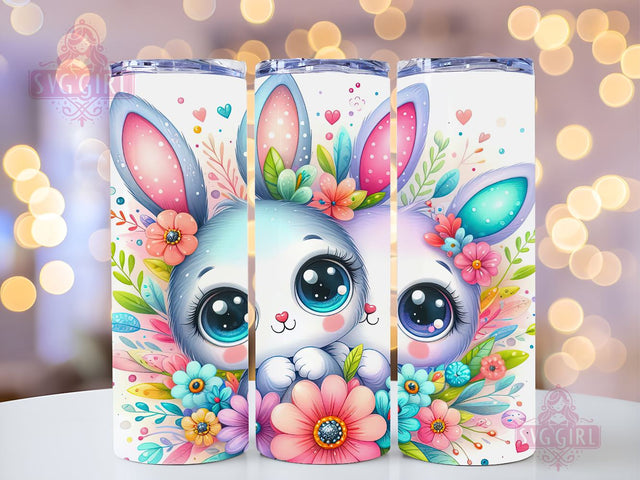 Funny Easter Bunny 20oz Tumbler Wrap Sublimation Design, Straight Tapered Tumbler Wrap, Happy Easter Tumbler Png, Instant Digital Download Sublimation SvggirlplusArt 