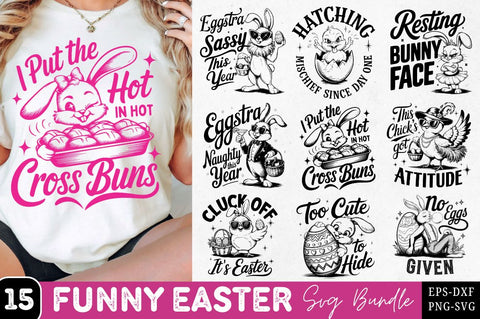 Funny Easter SVG Design Bundle, Easter SVG Bundle, Snarky Easter SVG PNG, Funny Sarcastic Easter Bunny SVG, Retro Sassy Easter SVG, Easter SVG, Resting Bunny Face SVG, Easter Bunny SVG, Funny Easter SVG SVG Regulrcrative 