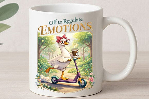 Funny Emotional Regulation PNG | Mental Health Humor Digital Download SVG BillahCrafts 