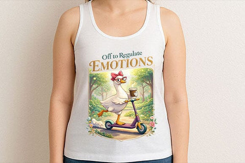 Funny Emotional Regulation PNG | Mental Health Humor Digital Download SVG BillahCrafts 