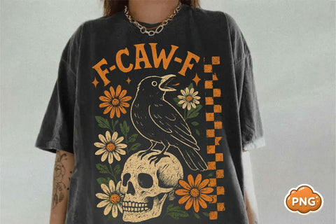 Funny F-Caw-F Chicken PNG | Screaming Rooster Meme Clipart | Crazy Hen Digital Art | Farm Animal Sublimation BB Type Studios 