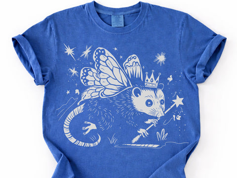 Funny Fairy Opossum Meme Shirt SVG DesignDestine 