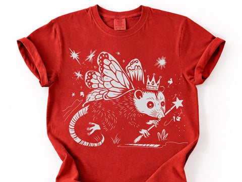 Funny Fairy Opossum Meme Shirt SVG DesignDestine 