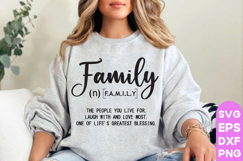 Funny family Definition SVG, Funny family, Funny family Svg, Funny family Quotes, Svg Design, SVG Bundle, Quotes Design, Motivational SVG Design,Inspirational SVG farhad farhad 
