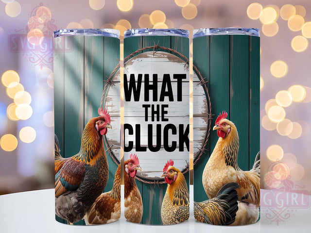Funny Farm Chicken Joke Tumbler Wrap, Farm Pun Design, Funny Rooster Art, Country Joke Cup, Chicken Mom Gift, Farm Life Wrap, Barnyard Sublimation Sublimation SvggirlplusArt 