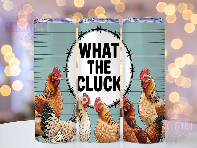 Funny Farm Chicken Joke Tumbler Wrap, Farm Pun Design, Funny Rooster Art, Country Joke Cup, Chicken Mom Gift, Farm Life Wrap, Barnyard Sublimation Sublimation SvggirlplusArt 