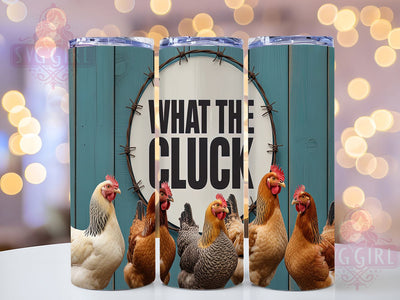 Funny Farm Chicken Joke Tumbler Wrap, Farm Pun Design, Funny Rooster Art, Country Joke Cup, Chicken Mom Gift, Farm Life Wrap, Barnyard Sublimation Sublimation SvggirlplusArt 