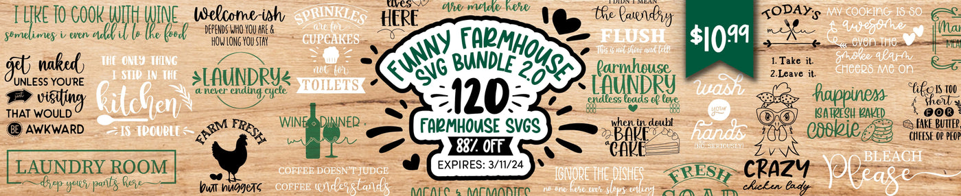 Funny Farmhouse SVG Bundle 2.0