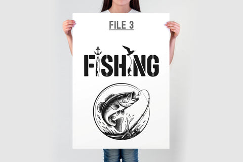 Funny Fishing SVG Bundle – 20 Quotes for Cricut & Shirts SVG TonisArtStudio 