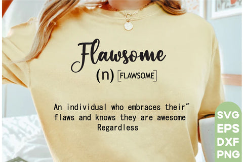 Funny Flawsome Definition SVG, Funny Flawsome, Funny Flawsome Svg, Funny Flawsome Quotes, Svg Design, SVG Bundle, Quotes Design, Motivational SVG Design,Inspirational Svg,Positive Quotes Svg, Funny Definition Svg , SVG farhad farhad 