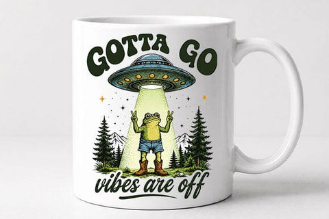 Funny Frog UFO PNG Funny Animal Sublimation Digital Download SVG BillahCrafts 
