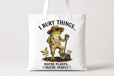 Funny Gardening PNG Frog Gardener Quote Digital Download SVG BillahCrafts 