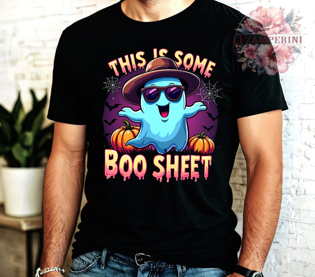 Funny Ghost PNG, Boo Sheet Art, Halloween Digital Download, Sublimation Design, Spooky Graphics, Halloween Humor, Cute Ghost Printables, Halloween Decor Sublimation Li Zamperini 
