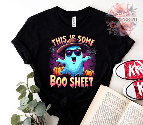 Funny Ghost PNG, Boo Sheet Art, Halloween Digital Download, Sublimation Design, Spooky Graphics, Halloween Humor, Cute Ghost Printables, Halloween Decor Sublimation Li Zamperini 