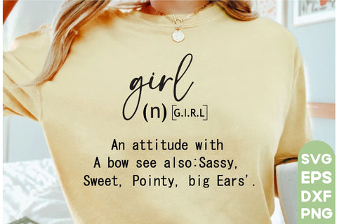 Funny Girl Definition SVG, Funny Girl, Funny Girl Svg, Funny Girl Quotes, Svg Design, SVG Bundle, Quotes Design, Motivational SVG Design,Inspirational Svg,Positive Quotes Svg, Funny Definition Svg , SVG farhad farhad 
