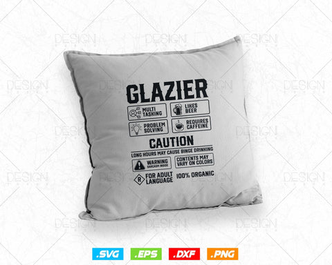 Funny Glazier Saying Window Fitter Svg Png, Glazer, Glass Worker, Fathers Day Svg, Svg Files for Cricut Silhouette, Instant Download SVG DesignDestine 