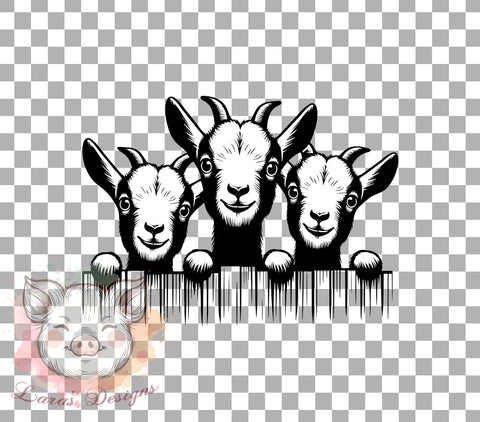 Funny Goat, Goat PNG, Goat Sublimation, Animal Clipart, Farm Animal Art, Digital Download, Humor Gift, Cute Goat Design Sublimation Lara' s Designs 