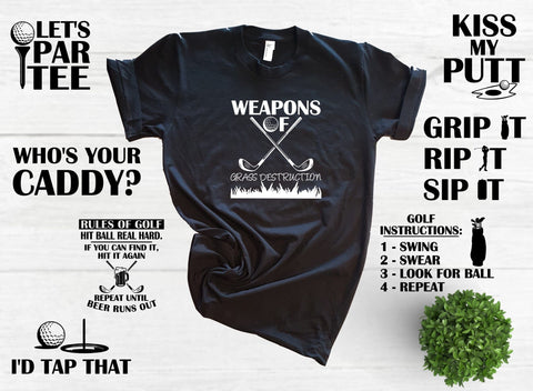 Funny Golf Quotes Bundle 2 SVG SVG LCA Digital 