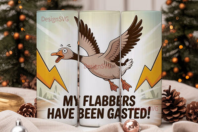 Funny Goose 20oz Tumbler Design Sublimation DesignSVG 