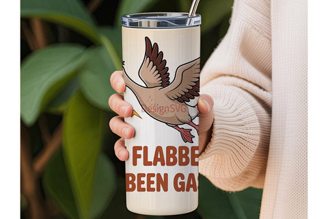 Funny Goose 20oz Tumbler Design Sublimation DesignSVG 