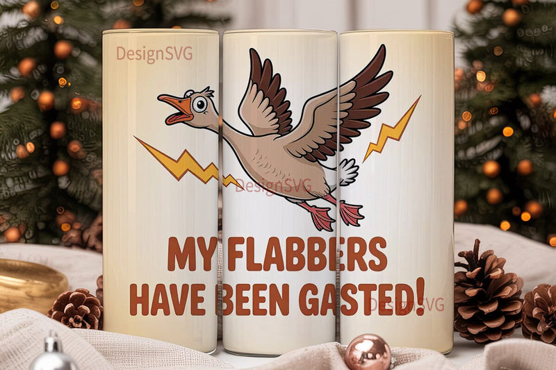 Funny Goose 20oz Tumbler Design Sublimation DesignSVG 