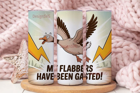 Funny Goose 20oz Tumbler Design Sublimation DesignSVG 